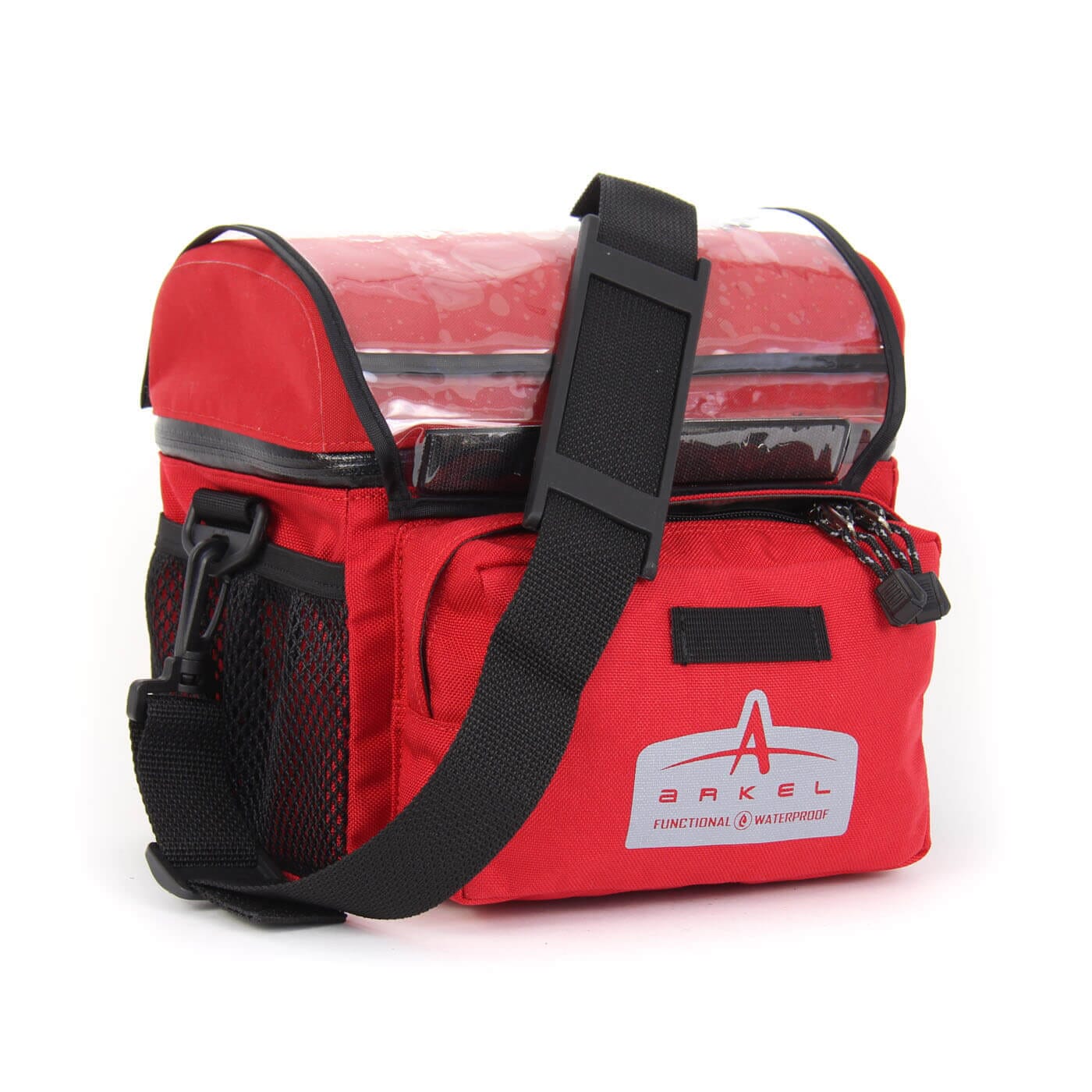 Arkel Handlebar Bag HANDLEBAR BAGS Melbourne Powered Electric Bikes Red 7.5L 