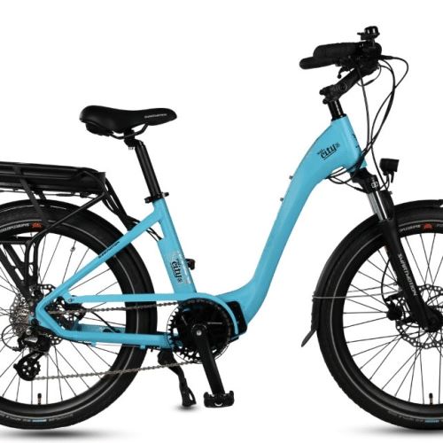 Smart Motion Midcity E-bike 24" STEP THROUGH E-BIKES Melbourne Powered Electric Bikes & More 24" Blue 