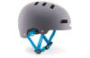 Bluegrass Superbold Bmx Helmet HELMETS Melbourne Powered Electric Bikes Large Grey/Cyan 