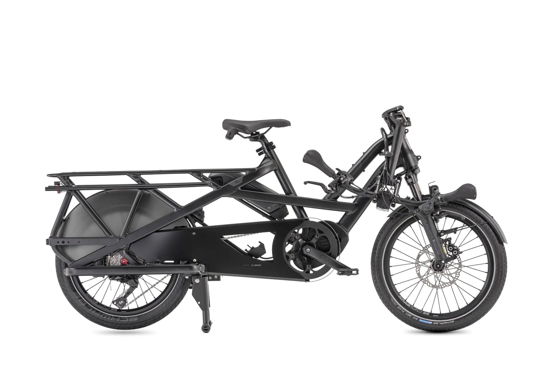 Tern GSD S10 Black/ Dark Grey Cargo E-Bike 400wh General Melbourne Powered Electric Bikes 