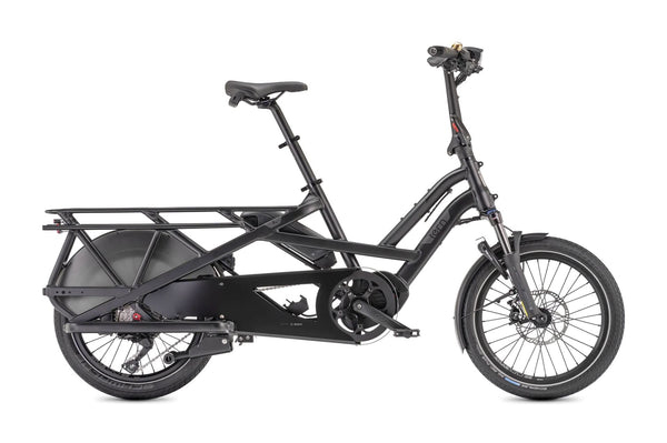 Tern GSD S10 Black/ Dark Grey Cargo E-Bike 400wh General Melbourne Powered Electric Bikes 