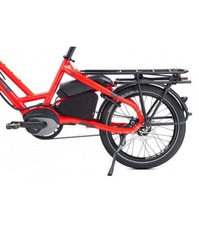 Tern HSD S8i Matte Red/Grey Cargo E-Bike CARGO E-BIKES Melbourne Powered Electric Bikes 