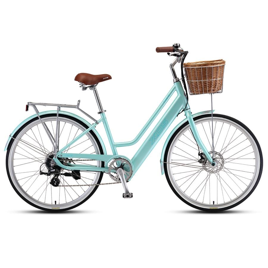 Xds E92 E-conic S2 Hub-drive Retro E-bike E-BIKES Melbourne Powered Electric Bikes & More Mint Green 